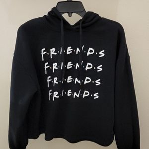 Friends cropped hoodie